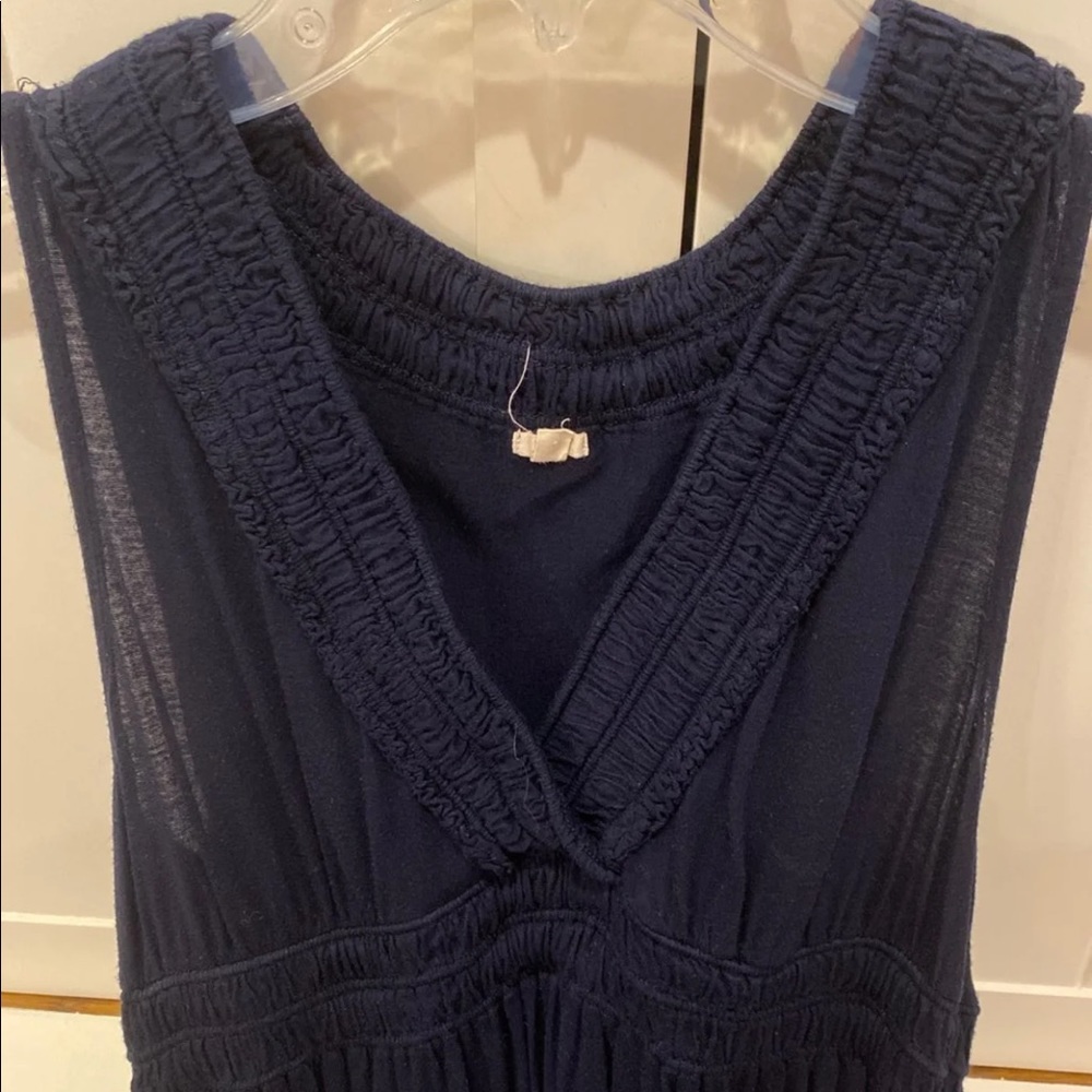 J.Crew navy blue sundress